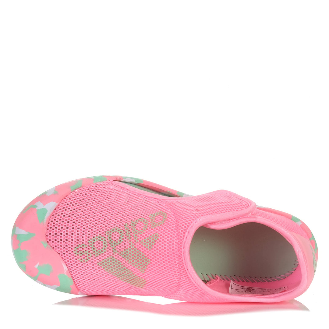 Adidas Altaventure 2.0 White/Pink/Mint Youth Sandals