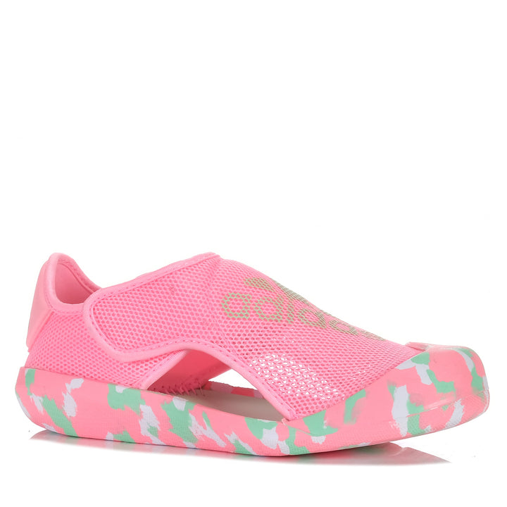 Adidas Altaventure 2.0 White/Pink/Mint, 1 US, 2 US, 3 US, 4 US, 5 US, 6 US, Adidas, kids, pink, sandals, youth