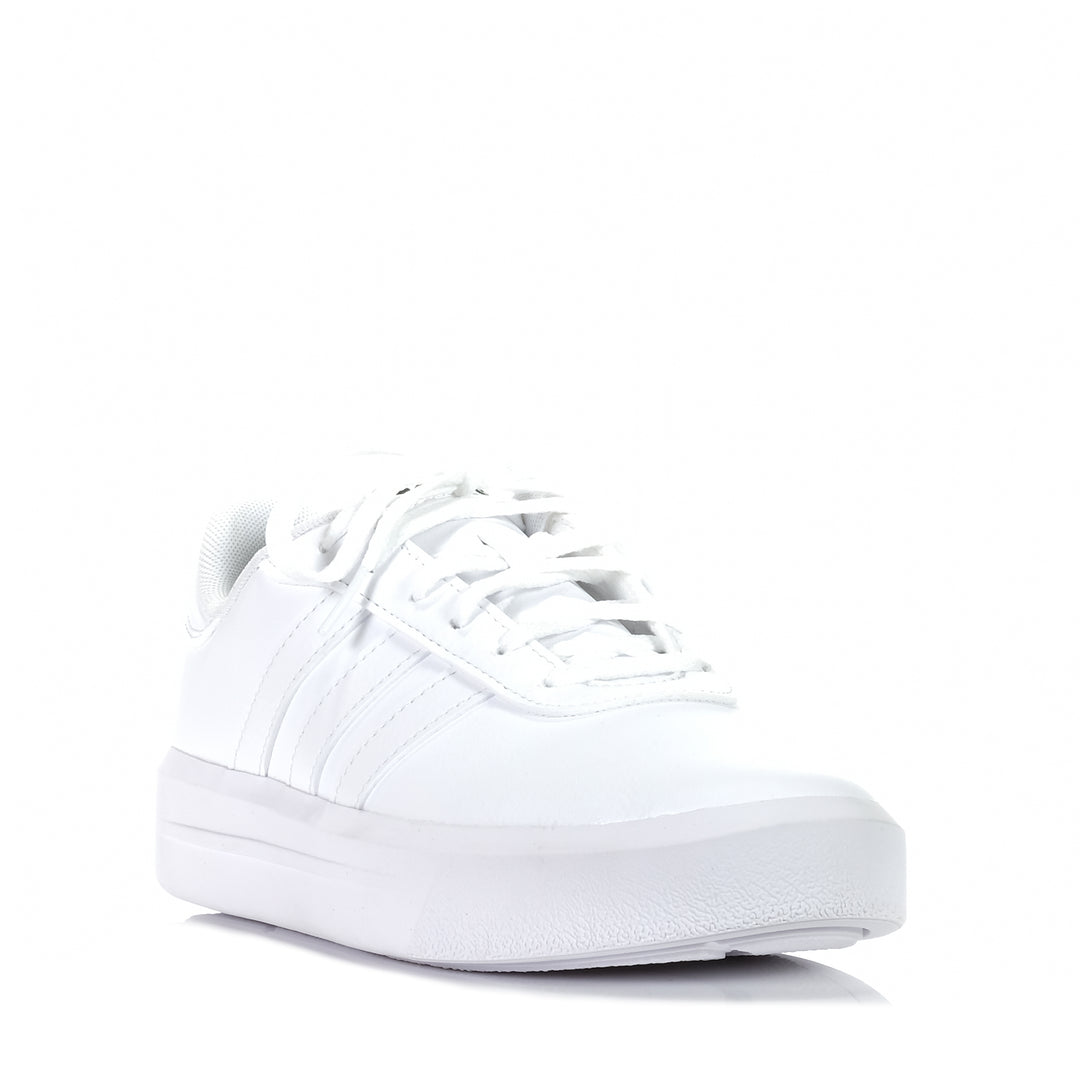 Adidas Court Platform White/White/Black, 10 US, 11 US, 6 US, 7 US, 8 US, 9 US, adidas, low-tops, sneakers, white, womens