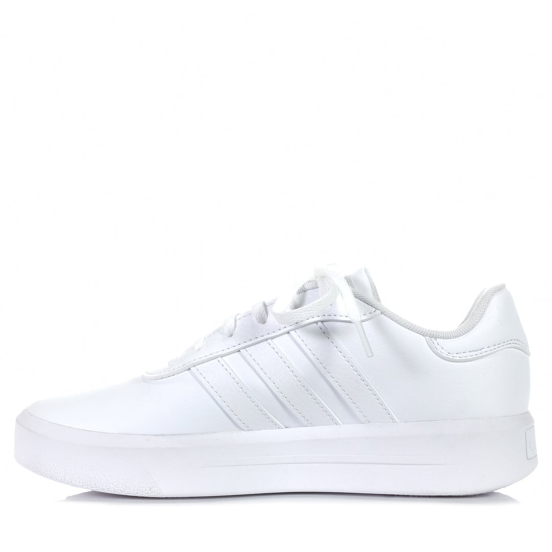 Adidas Court Platform White/White/Black, 10 US, 11 US, 6 US, 7 US, 8 US, 9 US, adidas, low-tops, sneakers, white, womens