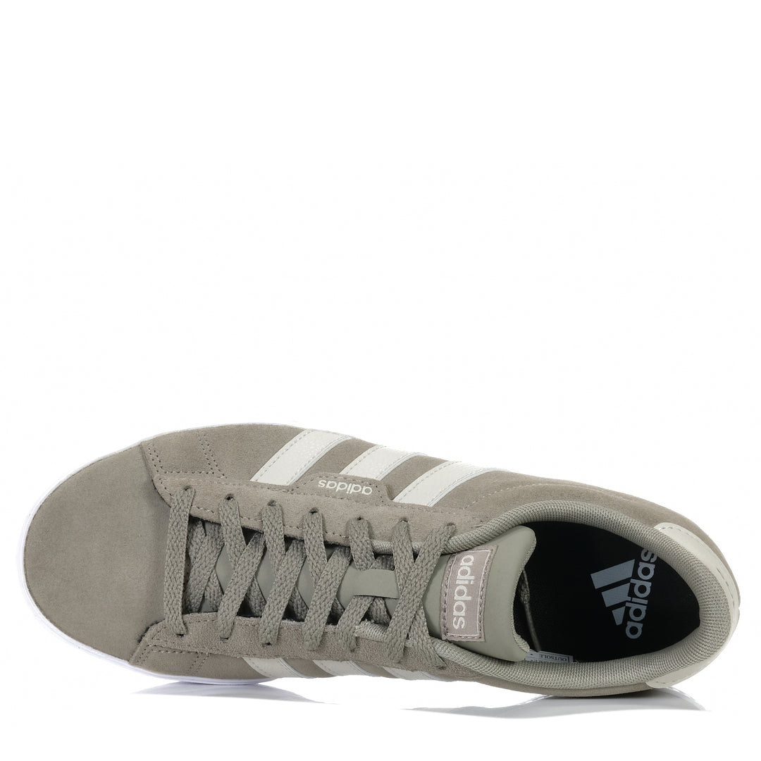 Adidas Daily 3.0 Silver Pebble/Aluminum, 10 US, 11 US, 12 US, 13 US, 8 US, 9 US, Adidas, casual, grey, low-tops, mens, shoes, sneakers