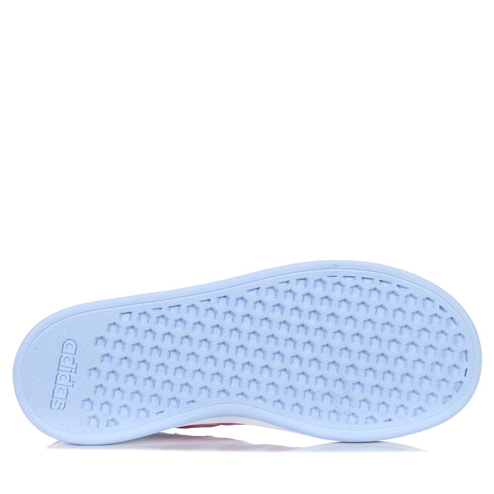 Adidas Grand Court 2.0 Youth White/Pink Youth Shoes