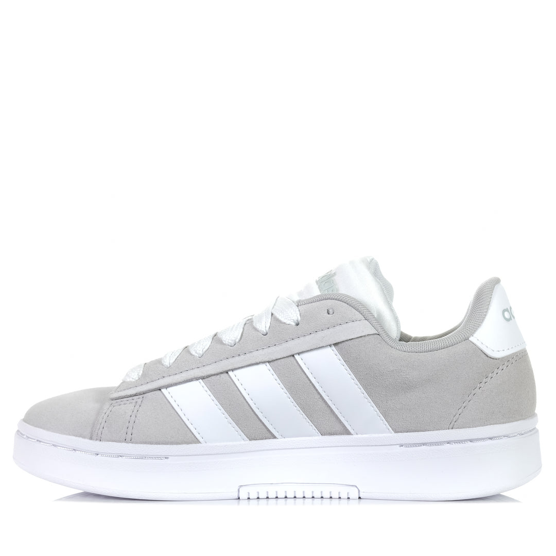 Adidas Grand Court Alpha 00s Grey/White Mens Sneakers