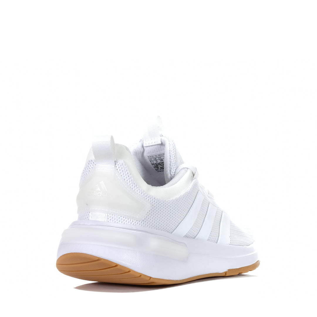 Adidas Racer TR23 White/White, 10 US, 10.5 US, 11 US, 6 us, 6.5 US, 7 US, 7.5 US, 8 US, 8.5 US, 9 US, 9.5 US, adidas, low-tops, running, sneakers, sports, white, womens