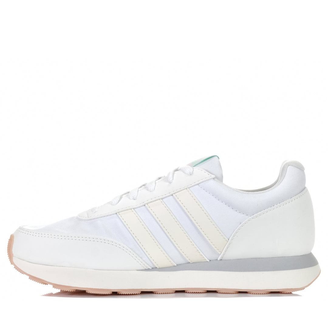 Adidas Run 60s 3.0 White, 10 US, 11 US, 6 US, 7 US, 8 US, 9 US, Adidas, low-tops, sneakers, sports, walking, white, womens