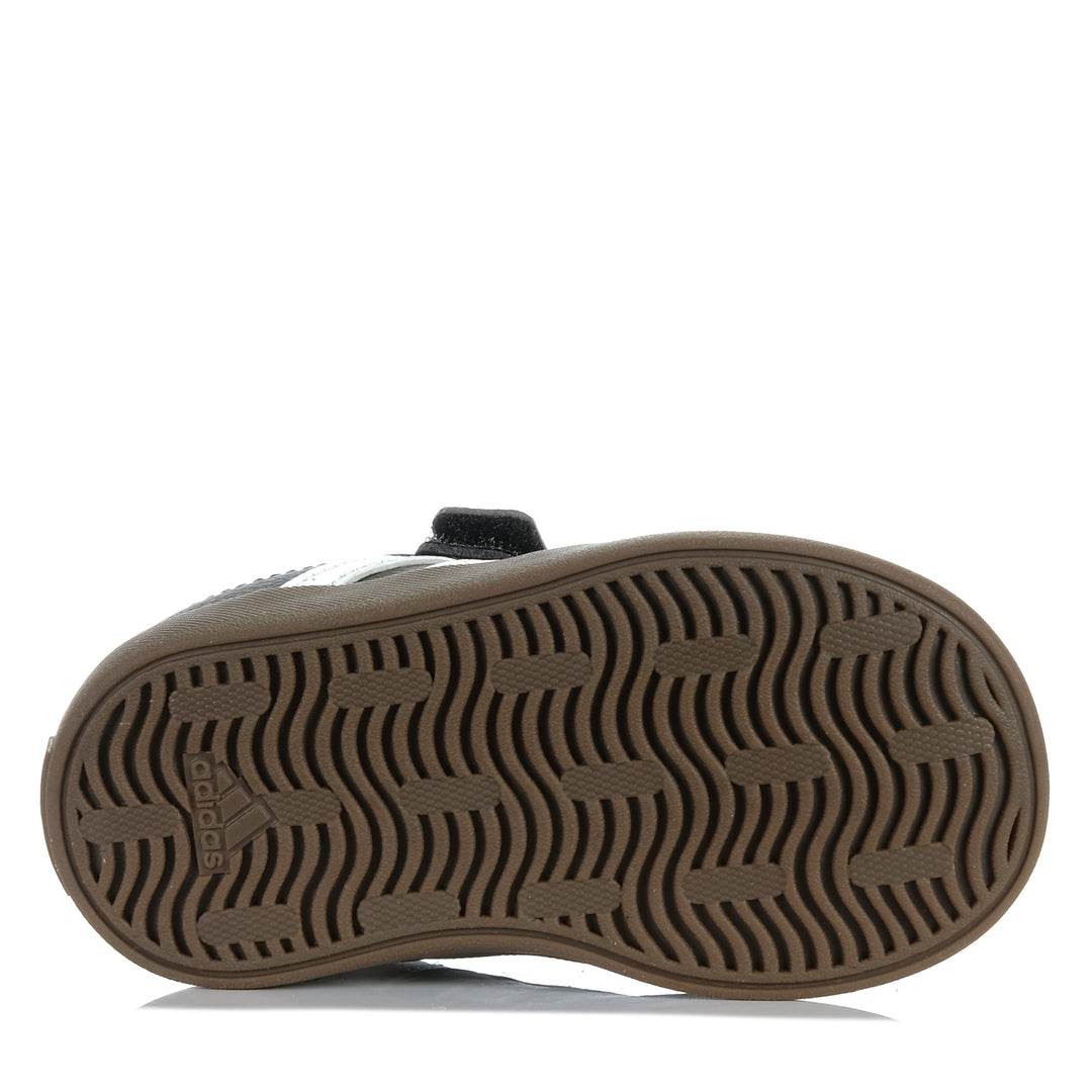 Adidas VL Court 3.0 CF I Black/White Toddler Sneakers