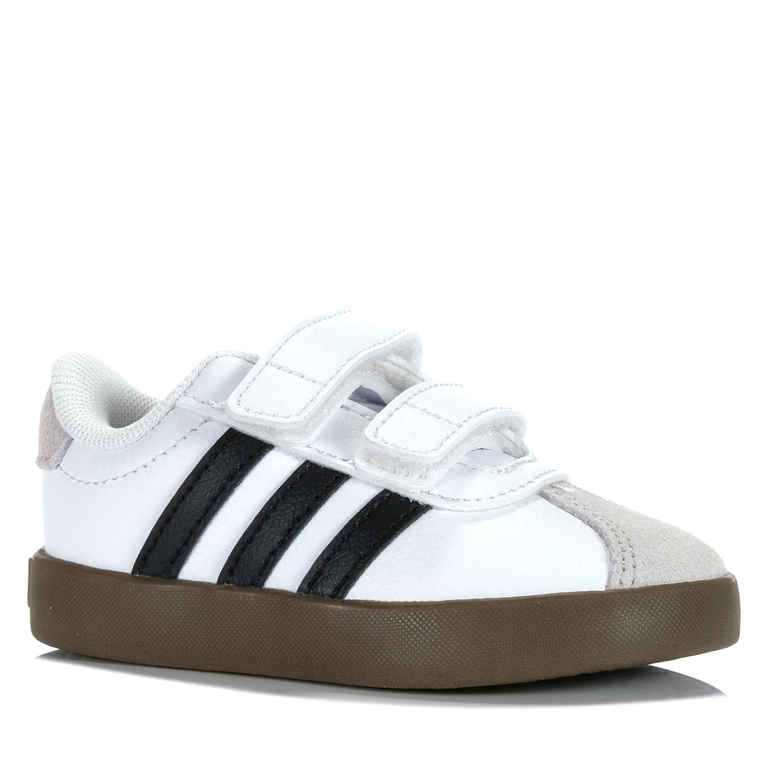 Adidas VL Court 3.0 CF I White/Black Toddler Sneakers
