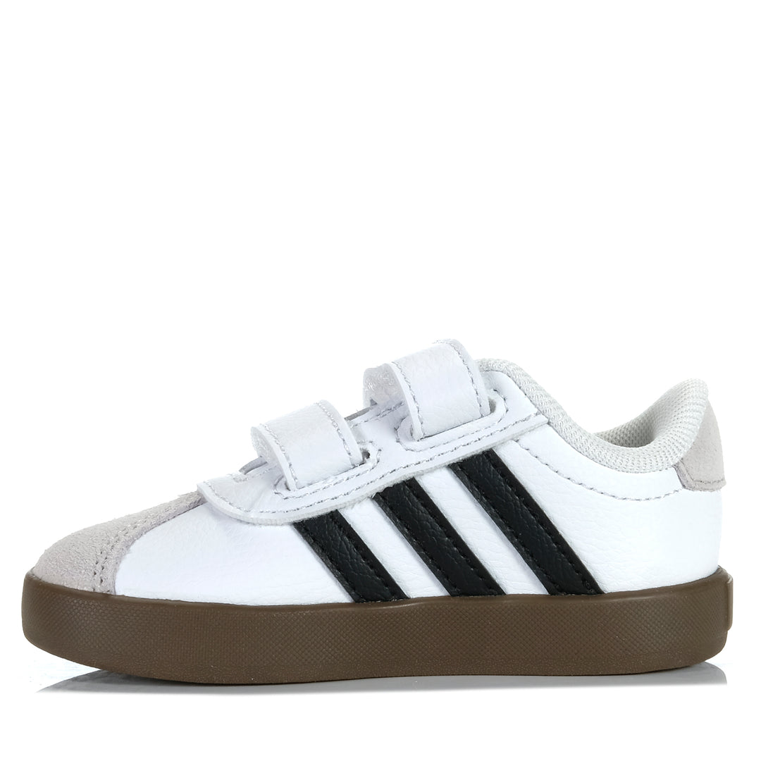 Adidas VL Court 3.0 CF I White/Black Toddler Sneakers