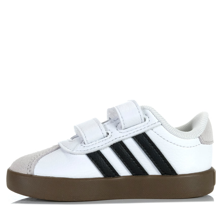 Adidas VL Court 3.0 CF I White/Black Toddler Sneakers