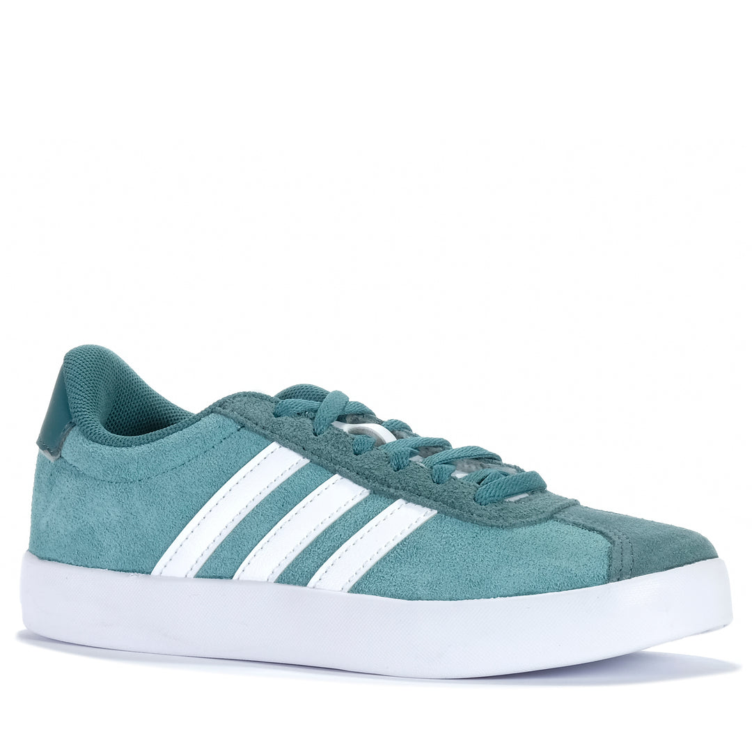 Adidas VL Court 3.0 K Kids Powder Teal Youth Shoes