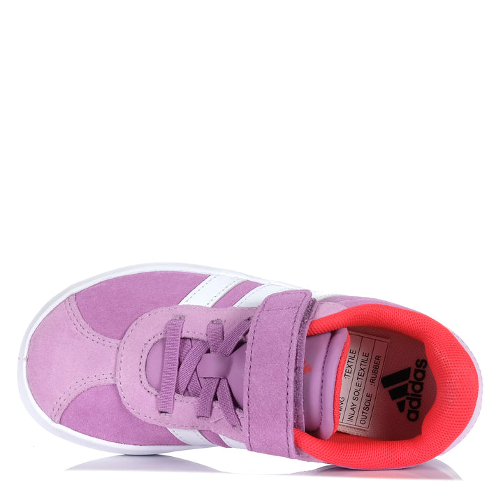 Adidas VL Court 3.0 Kids Preloved Purple Youth Shoes