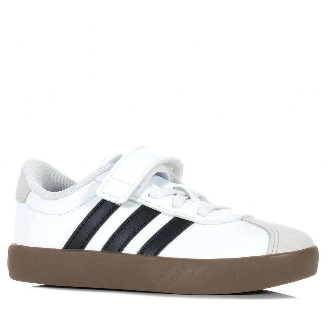 Adidas VL Court 3.0 Kids White/Black Youth Shoes