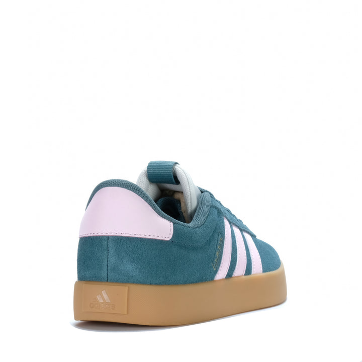 Adidas VL Court 3.0 Womens Preloved Teal/Pink Womens Sneakers 4068801139424