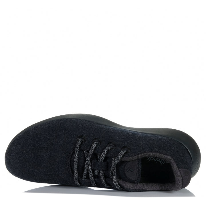 Allbirds Men's Wool Runner Natural Black Mens Sneakers