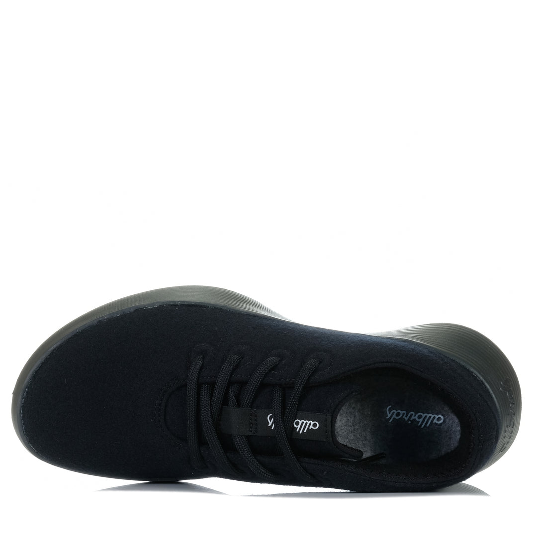 Allbirds Men's Wool Runner 2 Natural Black Mens Sneakers