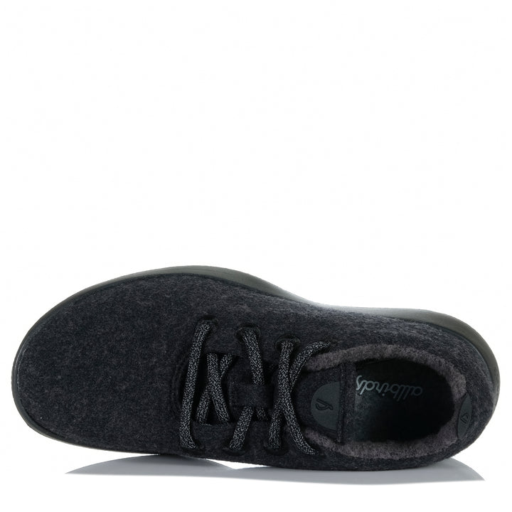 Allbirds Women's Wool Runner Natural Black Womens Shoes