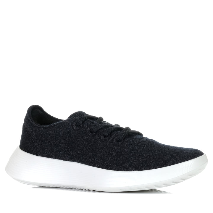Allbirds Women's Wool Runner 2 Natural Black Womens Sneakers