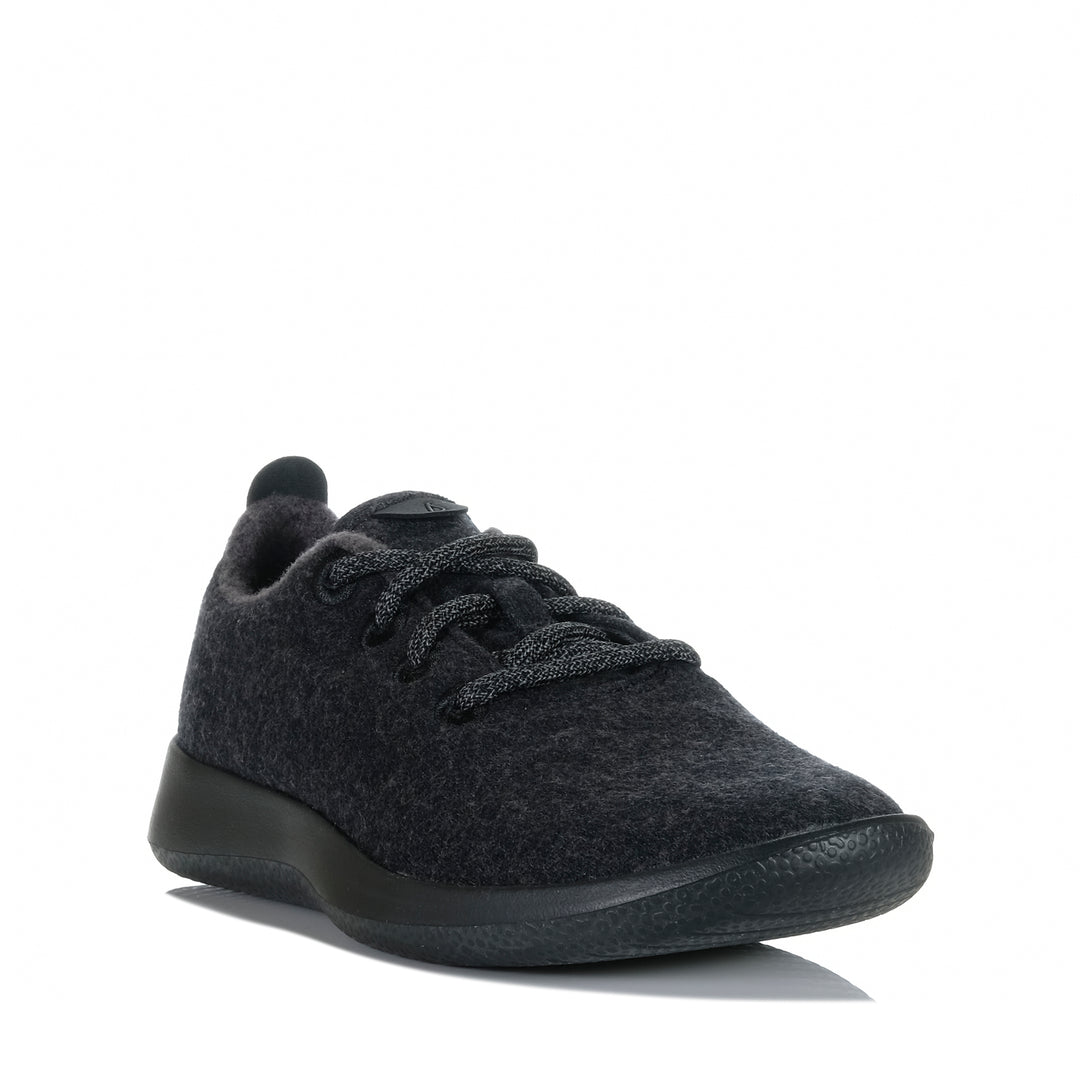 Allbirds Women's Wool Runner Natural Black Womens Shoes