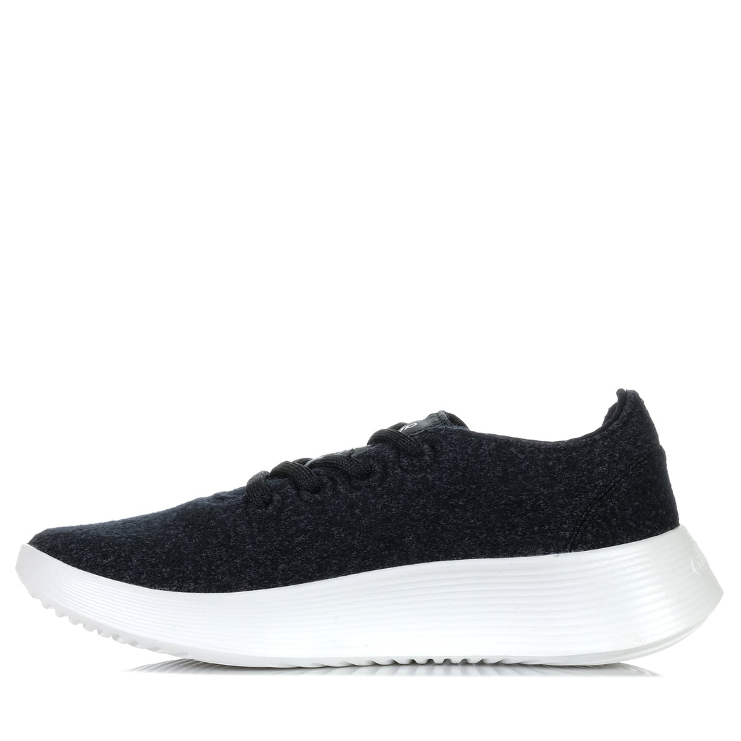 Allbirds Women's Wool Runner 2 Natural Black Womens Sneakers