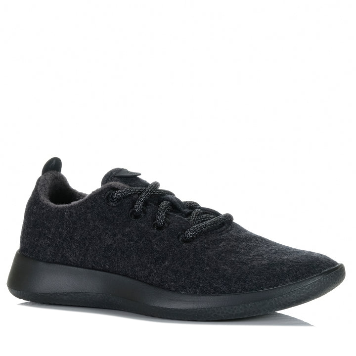 Allbirds Women's Wool Runner Natural Black Womens Shoes