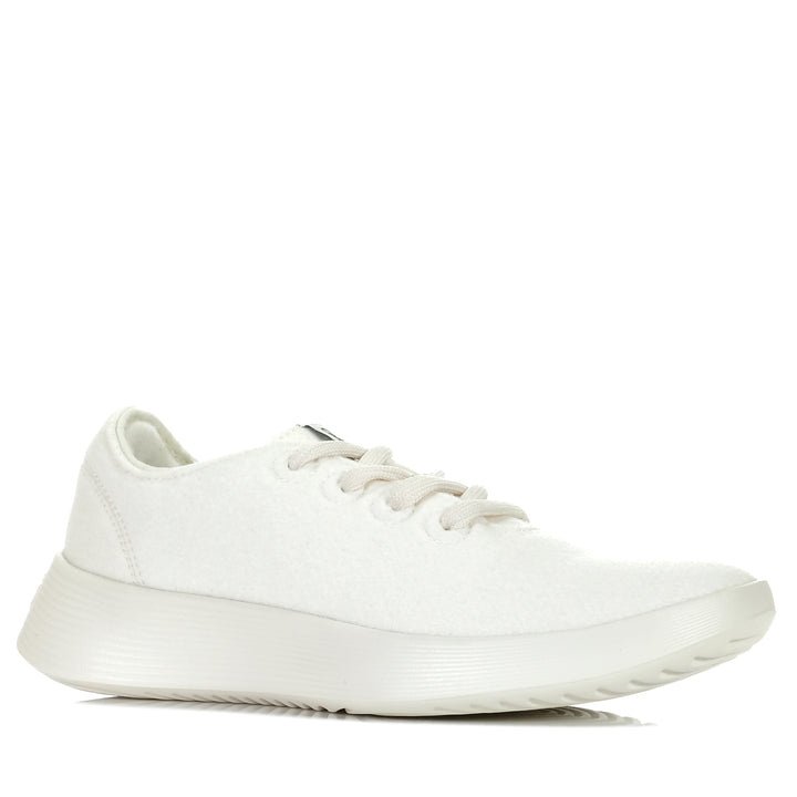 Allbirds Women's Wool Runner 2 Natural White Womens Sneakers