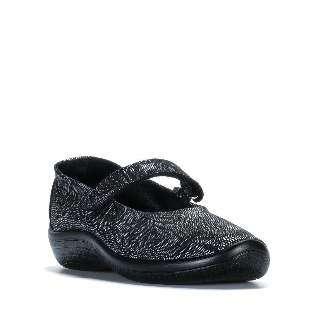 Arcopedico Estrela Palm Black Womens Shoes