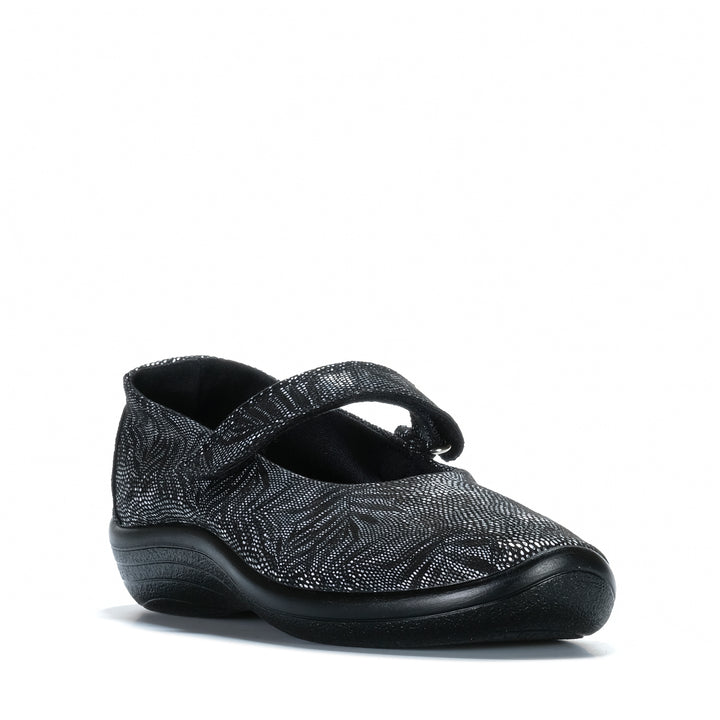 Arcopedico Estrela Palm Black Womens Shoes