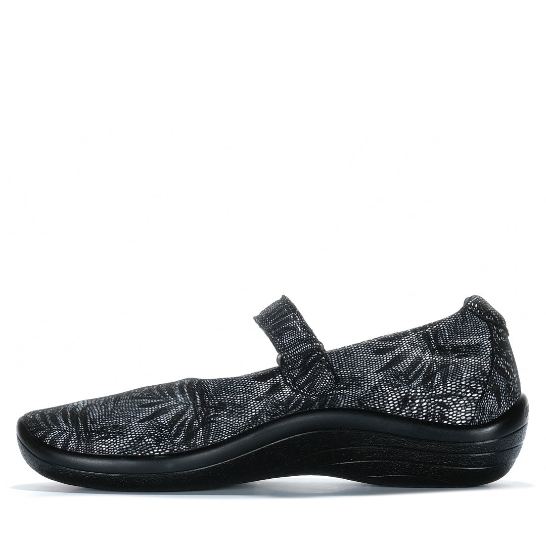 Arcopedico Estrela Palm Black Womens Shoes