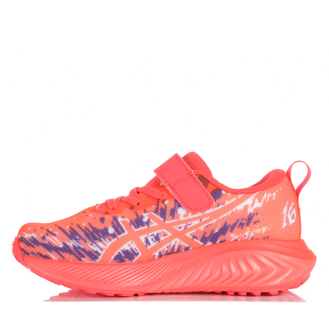 Asics Gel Noosa Tri 16 PS Flash Red/White Youth Sports
