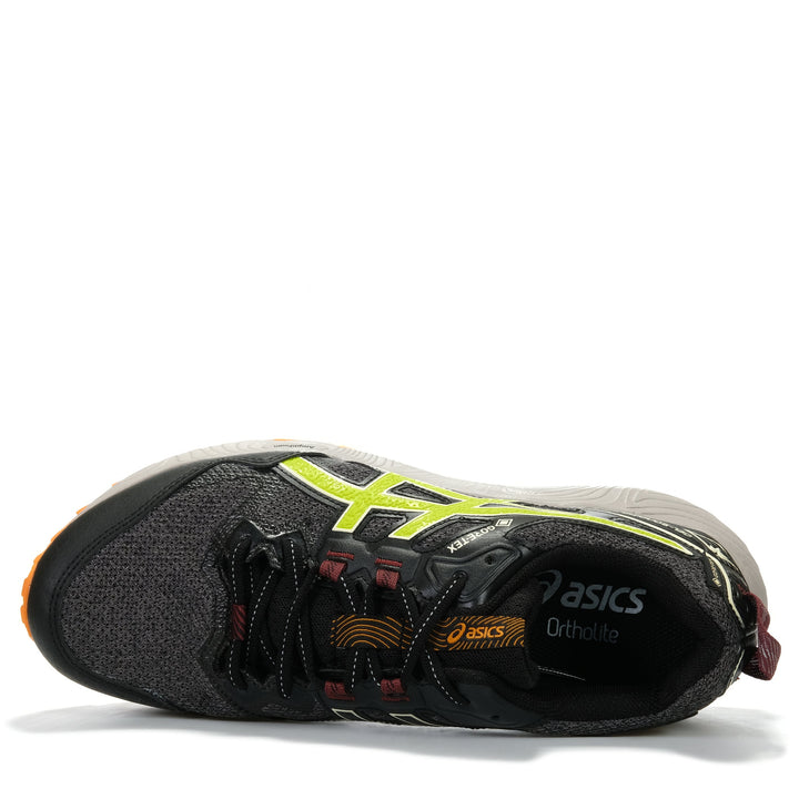 Asics Gel-Sonoma 7 GTX Mens Grey/Neon Lime, 10 US, 10.5 US, 11 US, 11.5 US, 12 US, 13 US, 14 US, 8 US, 8.5 US, 9 US, 9.5 US, Asics, grey, mens, running, sports, waterproof