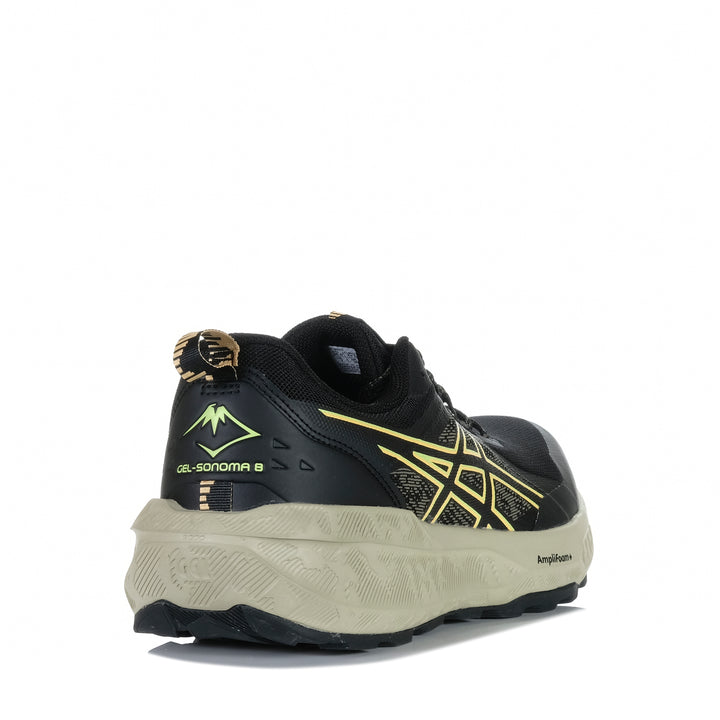 Asics Gel-Sonoma 8 Black/Lime Green Mens Sports