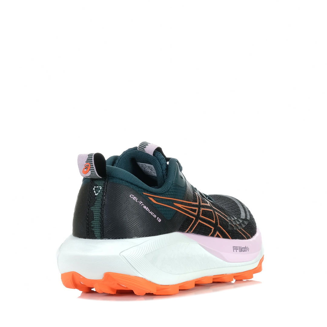 Asics Trabuco 13 Womens Black/Nova Orange Womens Sports