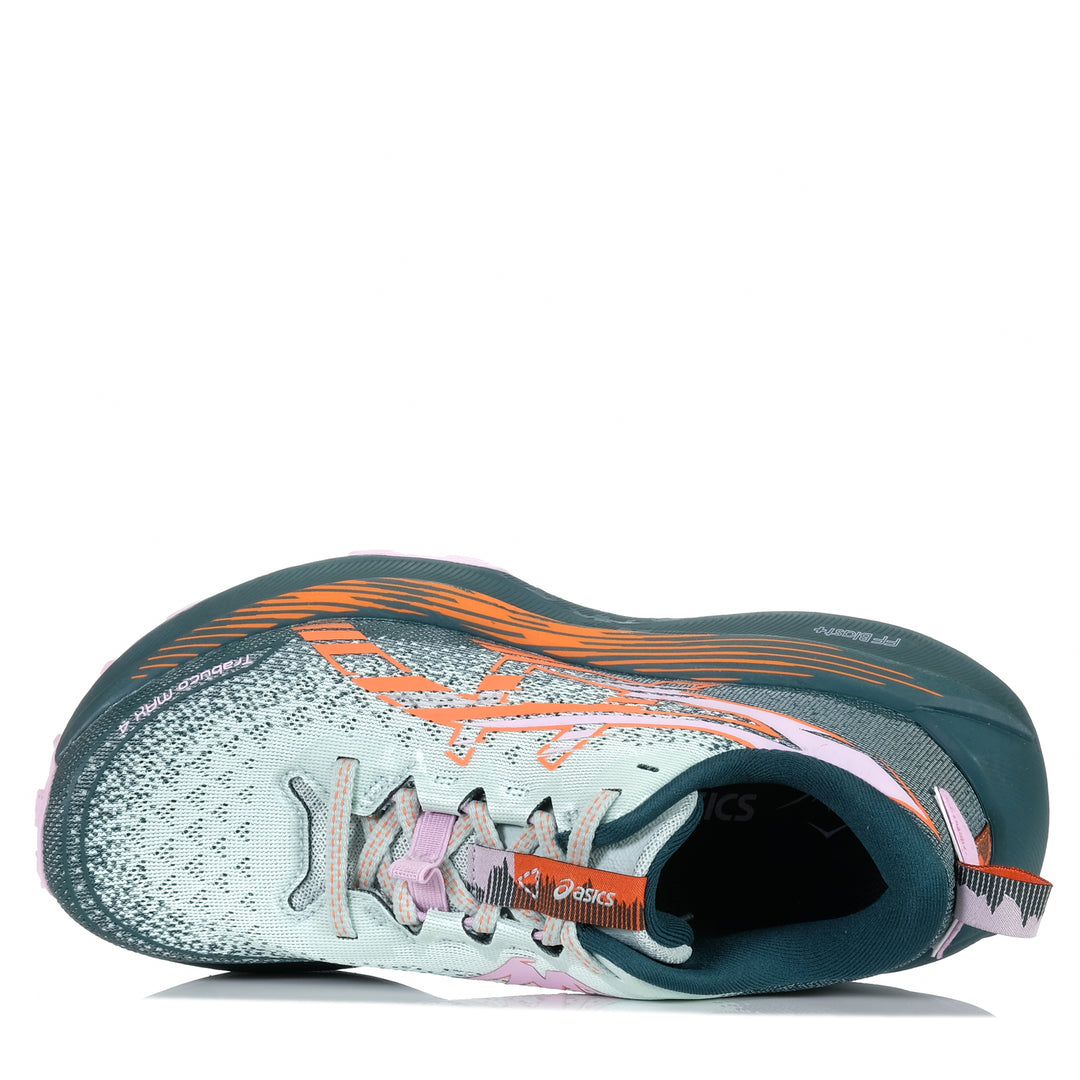 Asics Trabuco Max 4 Womens Cold Moss/Nova Orange Womens Sports