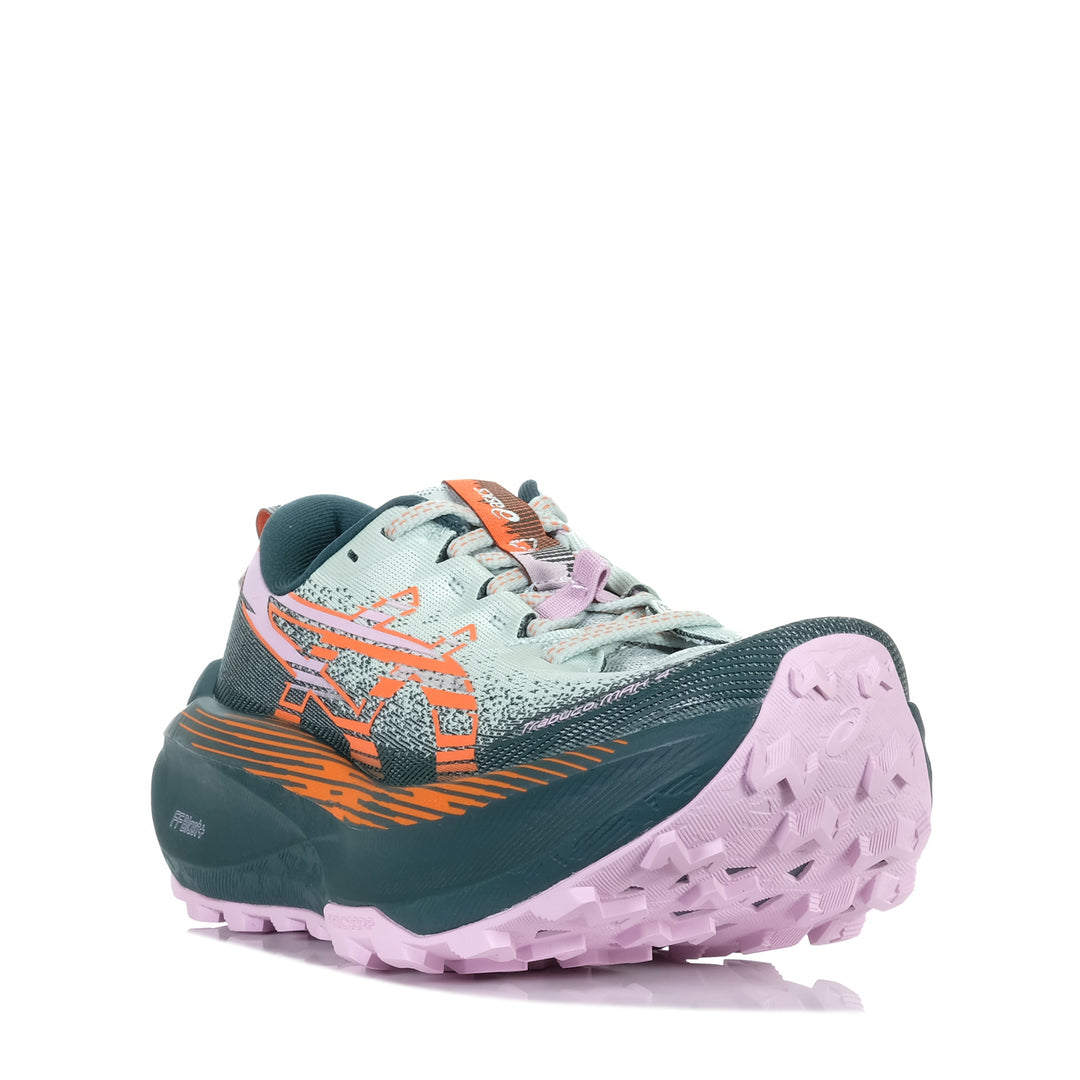 Asics Trabuco Max 4 Womens Cold Moss/Nova Orange Womens Sports