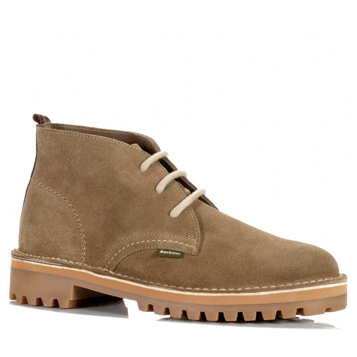 Barbour Hobart Chukka Desert Suede Mens Boots
