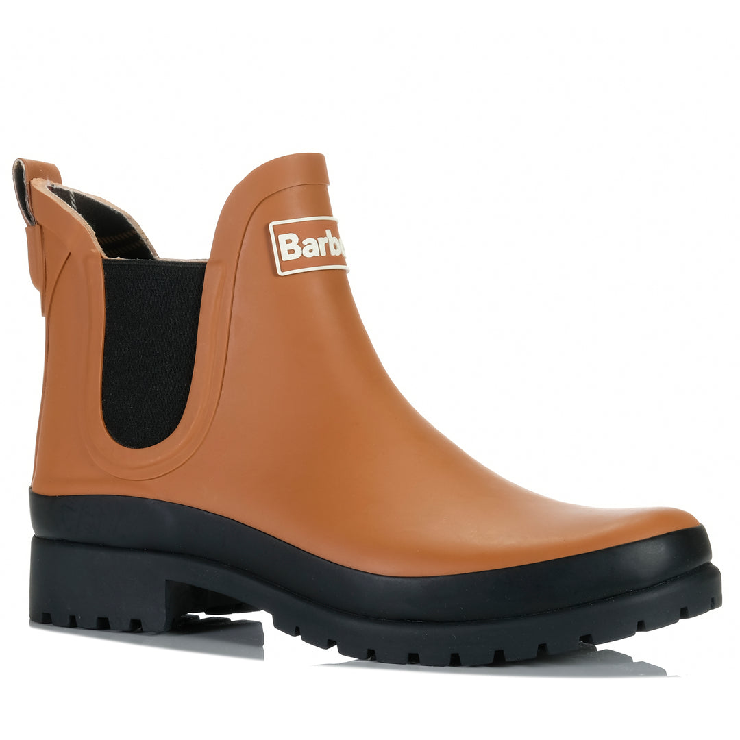 Barbour Mallow Chelsea Wellingtons Bran/Black Womens Boots