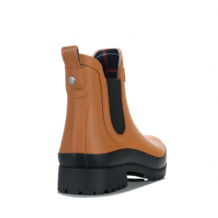 Barbour Mallow Chelsea Wellingtons Bran/Black Womens Boots