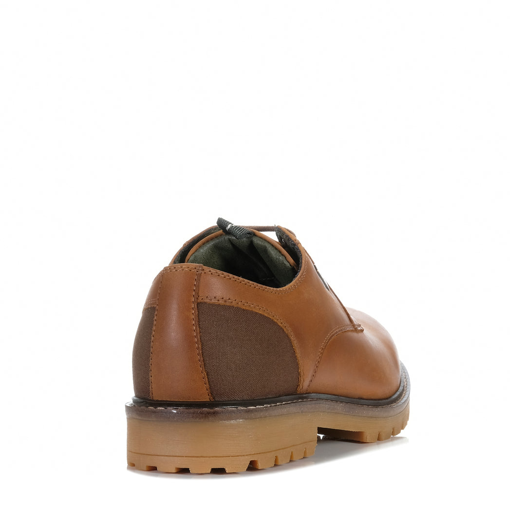 Barbour Sandstone Derby Cognac Mens Shoes