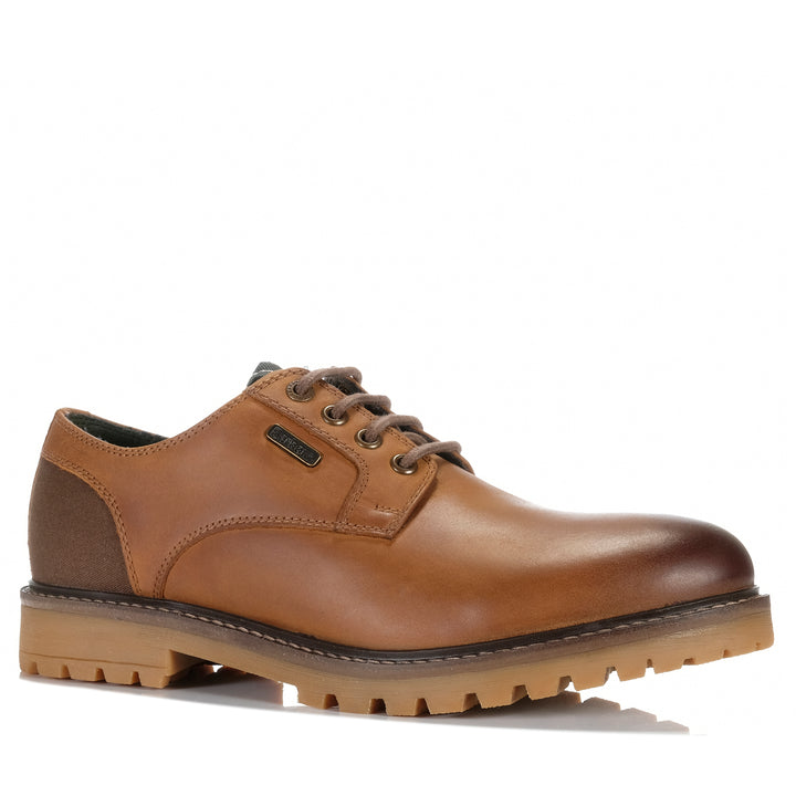Barbour Sandstone Derby Cognac Mens Shoes