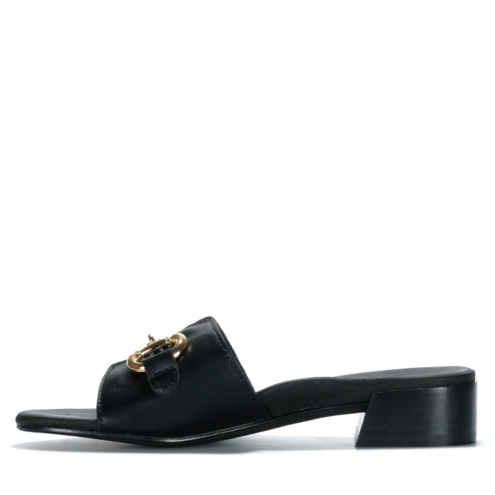 Bay Lane Dixie Black Womens Sandals