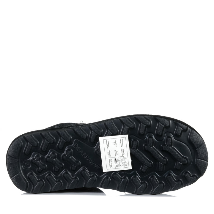 Bearpaw Shorty Black Womens Slippers