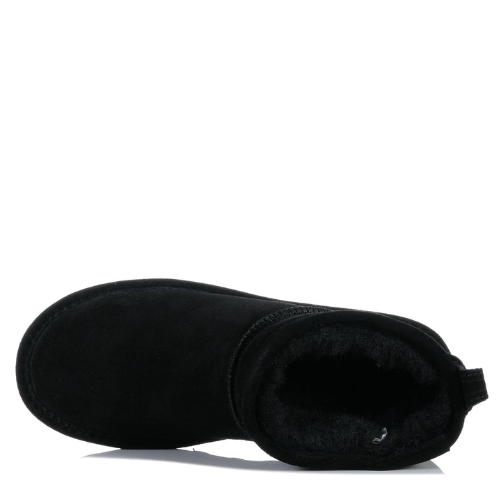 Bearpaw Shorty Black Womens Slippers