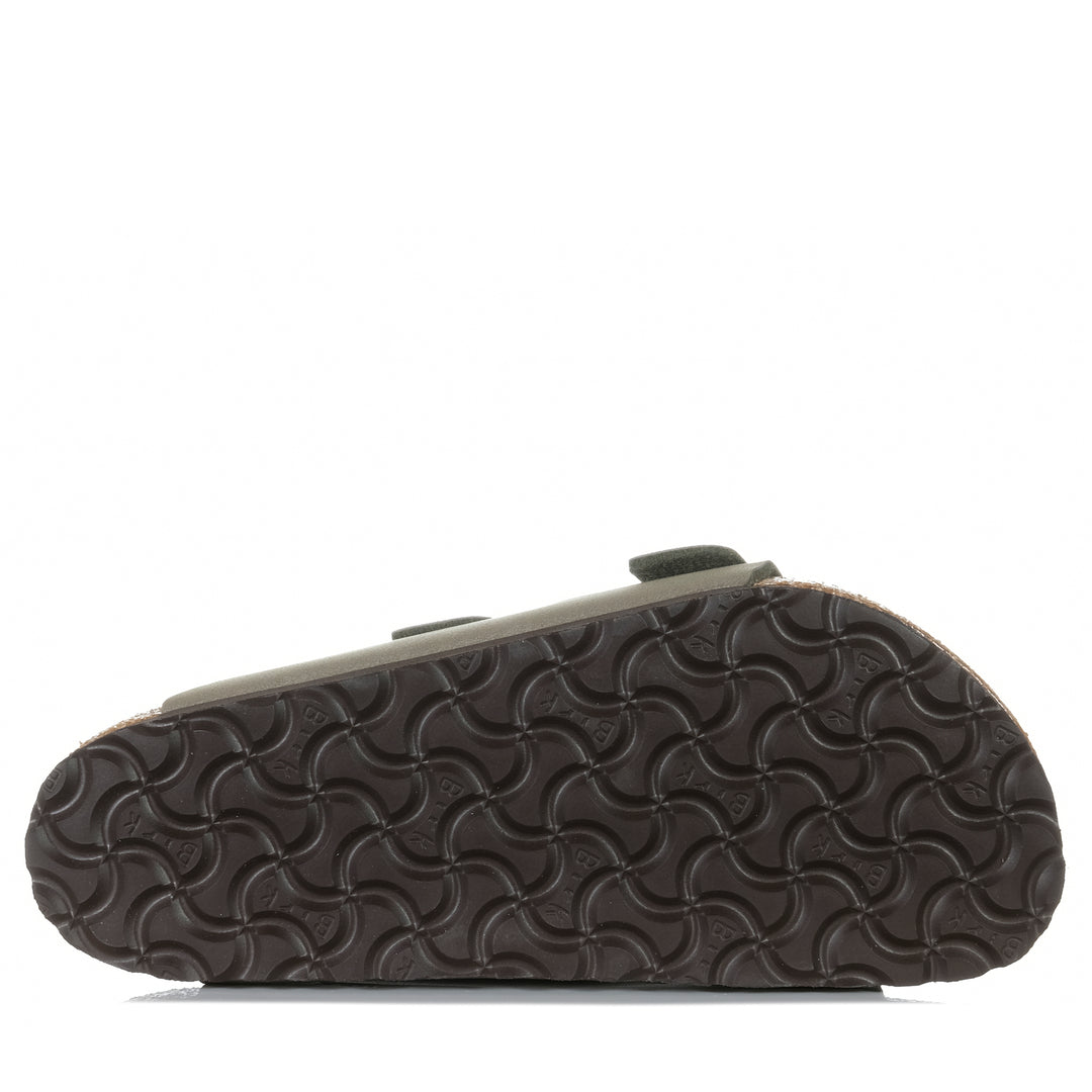 Birkenstock Arizona Birkibuc (Regular) Stone Unisex Sandals