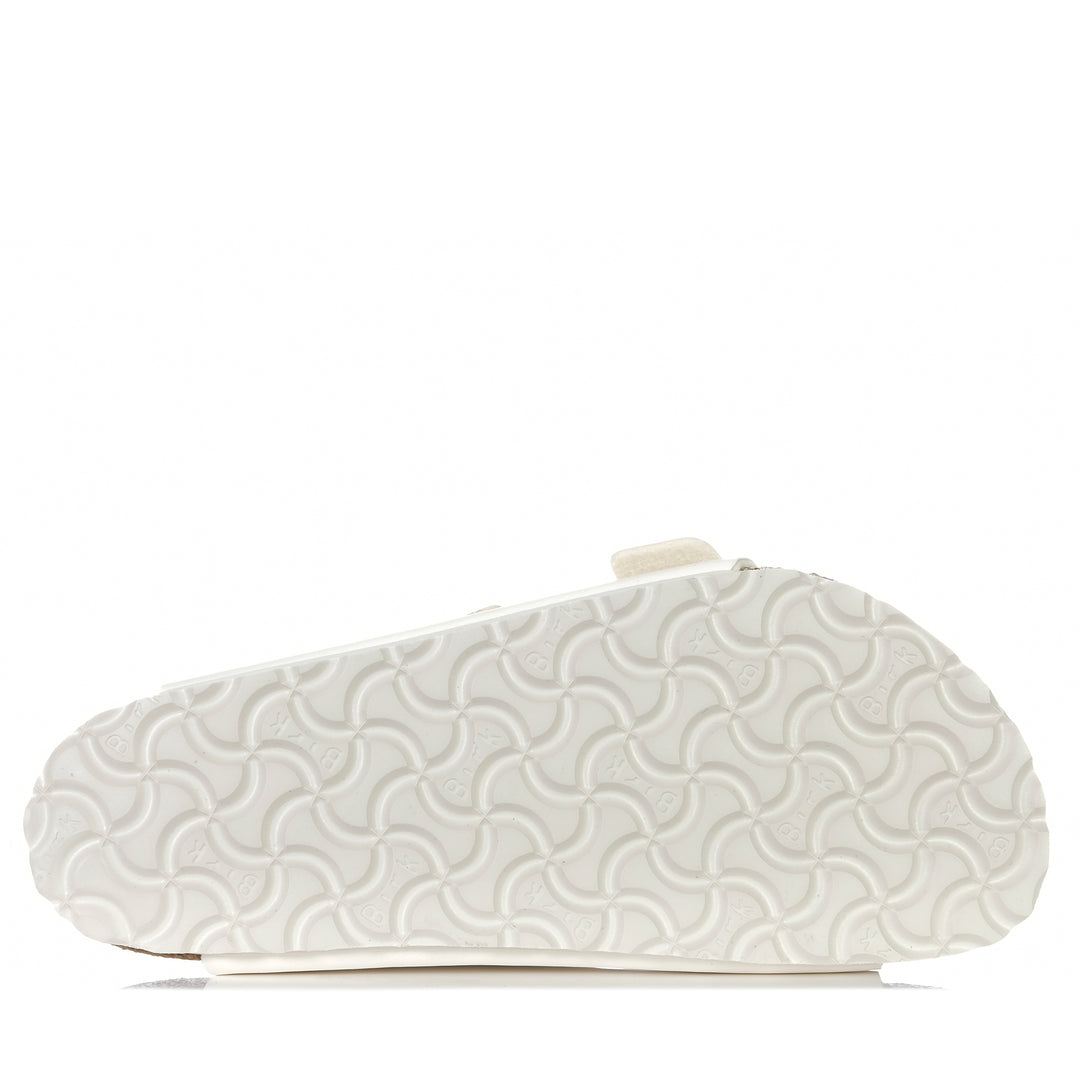 Birkenstock Arizona Birko-Flor (Regular) Eggshell Womens Sandals