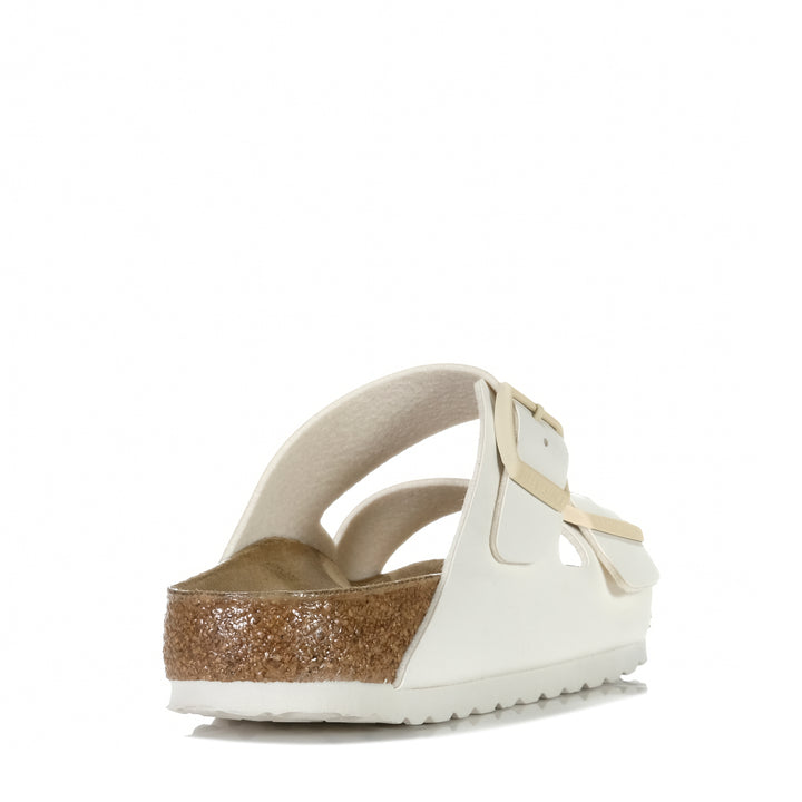 Birkenstock Arizona Birko-Flor (Regular) Eggshell Womens Sandals