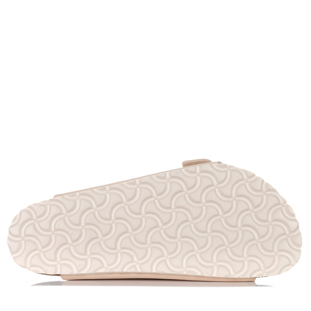 Birkenstock Arizona Birko-Flor (Regular) New Beige Womens Sandals