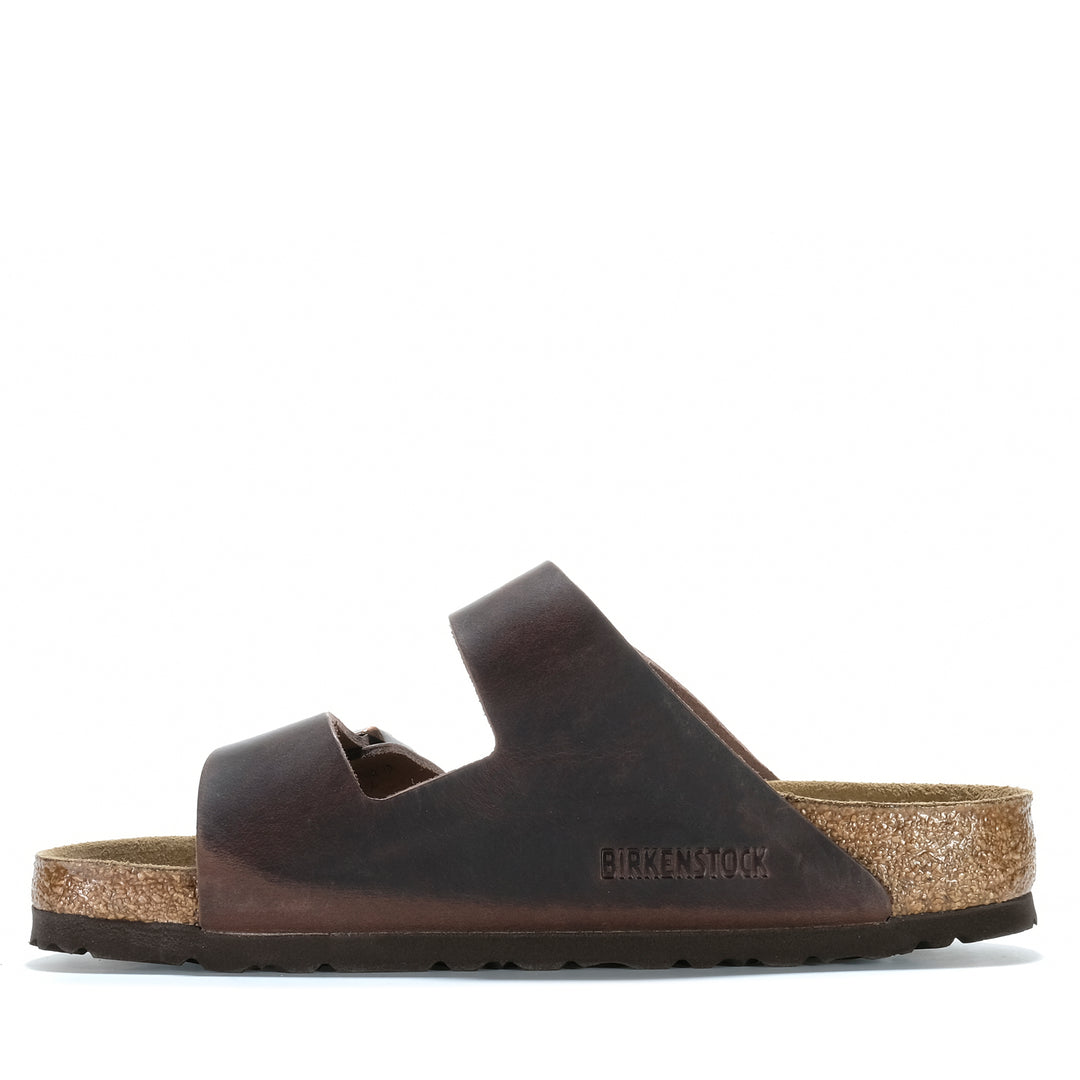 Birkenstock Arizona Oiled Leather Habana Unisex Sandals