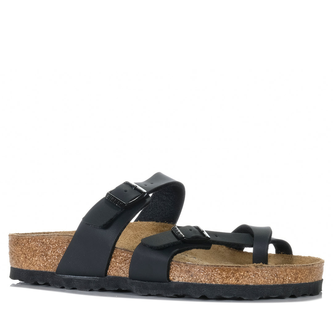 Birkenstock Mayari Birko-Flor (Regular) Black Womens Sandals