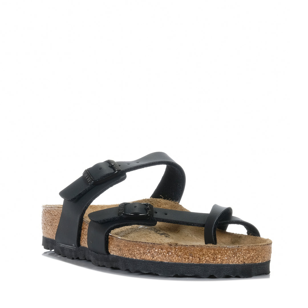 Birkenstock Mayari Birko-Flor (Regular) Black Womens Sandals