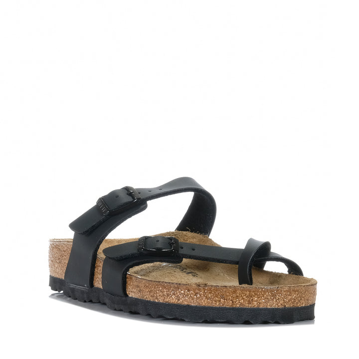 Birkenstock Mayari Birko-Flor (Regular) Black Womens Sandals